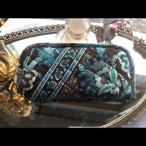 Vera Bradley Blue Paisley Sunglasses Case